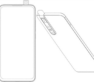 Патент демонстрирует смартфон Xiaomi с выдвижной селфи-камерой