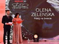 Елена Зеленская получила престижную награду польского еженедельника Wprost