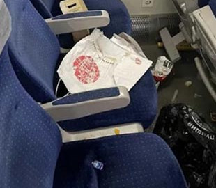 Вагон "Интерсити" превратили в "помойку": фото возмутили украинцев