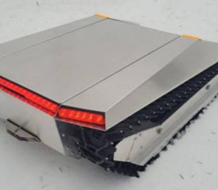 Представлен электрический снегоход CyberKAT в стиле пикапа Tesla Cybertruck