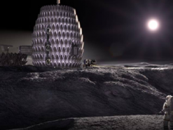 NASA планирует напечатать лунную базу из лунной пыли на 3D-принтере