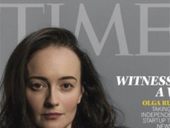 Відомий журнал Time розмістив на обкладинці фото головної редакторки Kyiv Independent