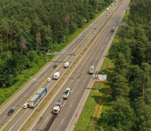 У мережі показали ремонт траси Київ–Бориспіль (Фото)