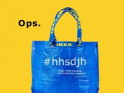 IKEA выпустила лимитированную серию сумок по мотивам неудачного поста в Facebook