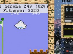 Искусственный интеллект в прямом эфире играет в Super Mario Bros