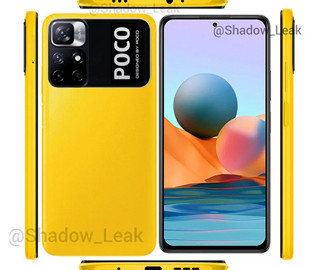 Опубликован рендер смартфона Poco M4 Pro 5G