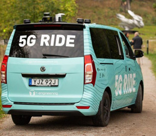У Швеції починають тестувати безпілотний мікроавтобус під керуванням 5G