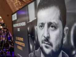 В Германии состоялась церемония вручения "Премии СМИ за свободу": ее присудили Президенту Зеленскому