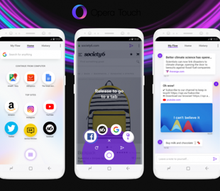 Мобильный браузер Opera Touch получил приватный режим просмотра