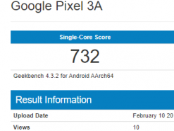 Смартфон Google Pixel 3A с Android 10 не радует производительностью