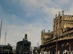 У мережі показали першу будівлю залізничного вокзалу Києва в 1900 році