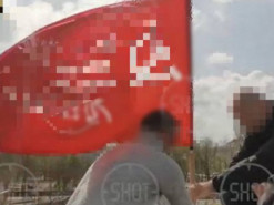 Встановили червоний прапор в окупованій Новій Каховці – трьом чоловікам повідомили по підозру