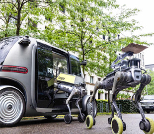 Чотириногі роботи-кур'єри носитимуть пошту та доставлятимуть їжу в Швейцарії