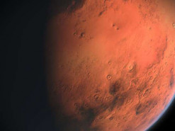 Уникальные фото с орбиты Марса: как выглядит самый большой вулкан Солнечной системы