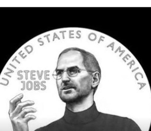 Стів Джобс може бути увічнений на новій монеті США