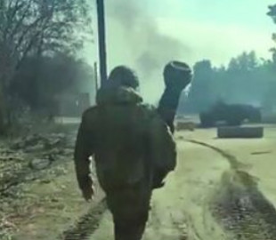 В сети показали место ожесточенных боев во время обороны Киева