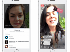 В Facebook появилась возможность записывать музыкальные ролики с лицензированными песнями