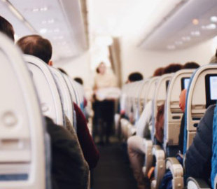 Пасажир зняв на відео обстановку в літаку під час аварійної посадки