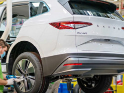 Первый электрический кроссовер Skoda отправился в производство