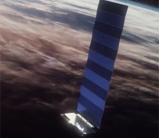 NASA показало, як виглядають з МКС супутники Ілона Маска