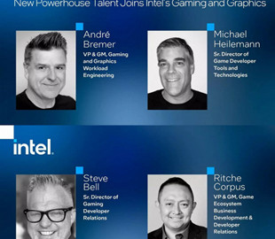 Intel наняла ветеранов AMD и специалистов по разработке игр