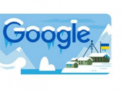 Google создала дудл в честь украинской антарктической станции "Академик Вернадский"
