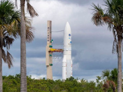 На космическую орбиту выведен уникальный европейский спутник связи