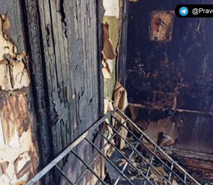 В РФ триває "девійськкоматизація": фото чергового згарища призовного пункту