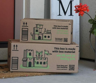 Amazon запустил коробки, которые можно трансформировать в домики для животных