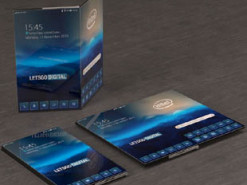 Смартфон Intel с гибким дисплеем превращается в планшет