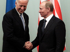 Смотри в оба! В сети появилась яркая карикатура на встречу Путина с Байденом