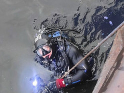 Із річки Дніпро дістали уламки Shahed, який атакував Київ