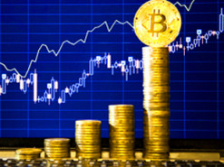 Биткоин обогнал акции Tesla и Apple по объему торгов