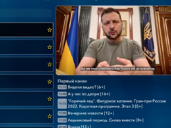 Хакери зламали телебачення на окупованих територіях України і запустили відео з Зеленським