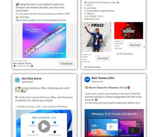 У фейсбуці розміщують рекламу зі шкідливим програмним забезпеченням, що краде паролі