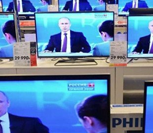 Восемь населенных пунктов Украины переключили на российское ТВ