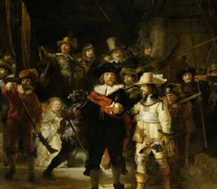 Музей Амстердама выложил в сеть точнейшую копию «Ночного дозора»