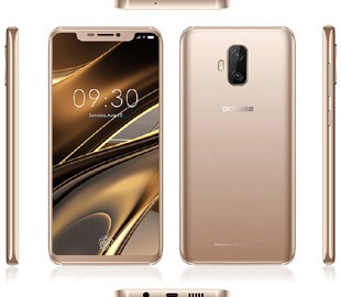 Смартфон Doogee V похож на iPhone X