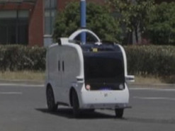 В Китае планируют начать массовое производство беспилотных фургонов