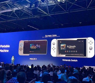 Huawei считает, что её игровой смартфон Mate 20X лучше приставки Nintendo Switch