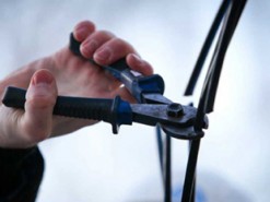 В Новом Буге умелый «скалолаз» воровал кабели связи