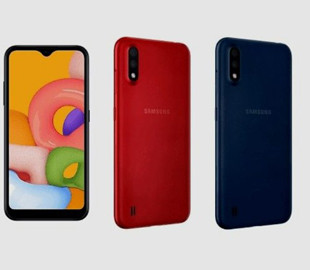 Samsung выпустила бюджетный смартфон Galaxy A01