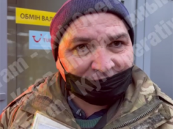 В Киеве наглый мошенник наживался на желающих помочь ветеранам АТО: видео разоблачения