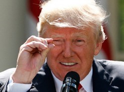 Опечатку Трампа назвали словом года