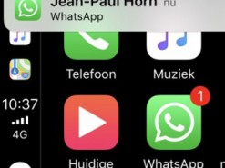 WhatsApp стал первым сторонним мессенджером с поддержкой Apple CarPlay