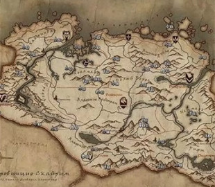 Вслед за Киану Ривзом, в украинском учебнике появилась карта из игры Skyrim