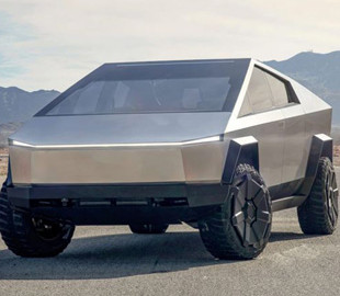 В сети показали рендеры 6-колёсного электрического пикапа Thundertruck на базе Cybertruck