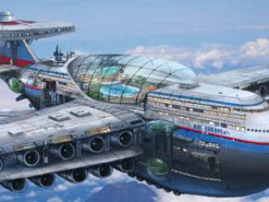 «Транспорт будущего». Представлен летающий отель Sky Cruise на 5000 пассажиров