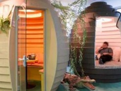 Необычные дизайнерские решения в офисах компании Google (Фото)