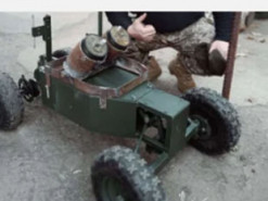 Українські розробники інтегрували осколкову міну у наземний безпілотник